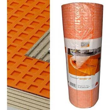 Ditra 25 - Schlüter-ditra hoja de lámina de desolidarización 25 sellado