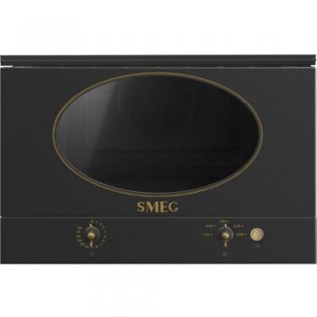 Microondas Integrable Smeg MP822NAO 23 Litros Antracita Estilo Colonial