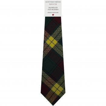 Mens All Wool Tie Woven Scotland - MacMillan Old Modern Tartan