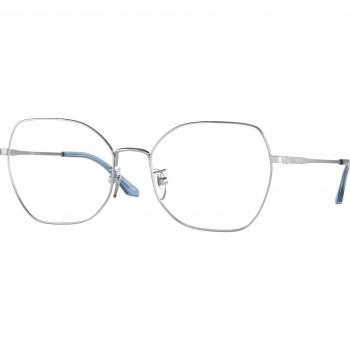 Vogue Eyewear VO4201D Asian Fit 323 Women’s Eyeglasses Silver Size 55 (Frame Only) - Blue Light Block Available