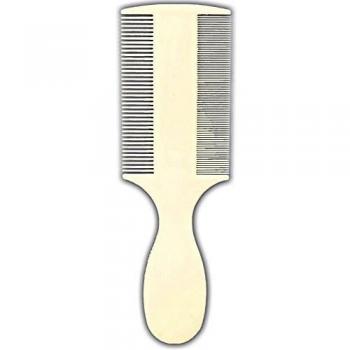 Peine Quitaparásitos c/mango, Plástico, 14 cm