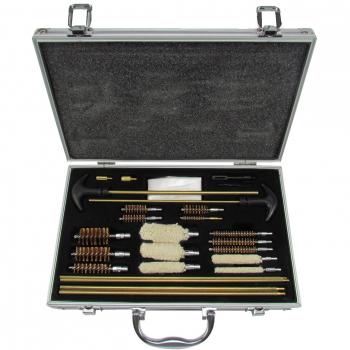 Tourbon Universal Kits de Limpieza Táctico Caza Caso Plata