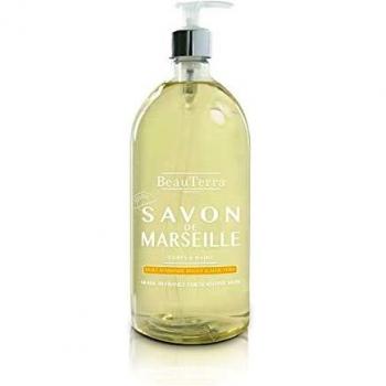 Beauterra Liquid Marseille Soap with Sweet Almond Oil and Aloe Vera 1L