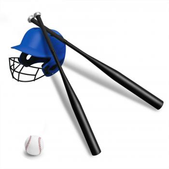 TEPSMIGO bate de béisbol de aluminio-Con 26/29/31 pulgadas para softbol ideal-Sólido procesado