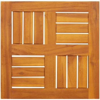 vidaXL Table Top 40x40x2 cm Square Solid Wood Acacia