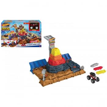 Hot Wheels Monster Trucks Arena World Smash & Crash Track Set