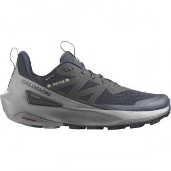 Salomon - Zapatillas de montaña de hombre Elixir Activ Gore-Tex, color gris, talla 40 2/3