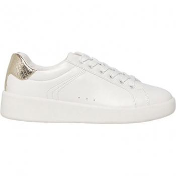 Only Women's Casual Sneakers with Lace Closure - Onlsoul-4 White