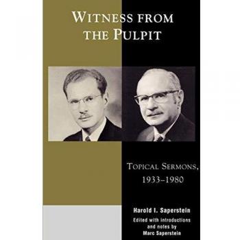 Pulpit Insight: Witness from the Pulpit by Marc Saperstein