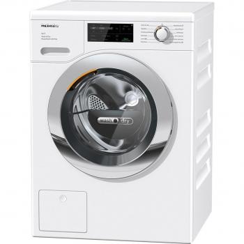 Lavadora secadora Miele PowerWash WTI 360 WPM de carga frontal, capacidad de 8 kg/5 kg, 1600 rpm - Autodosificación - Color Blanco