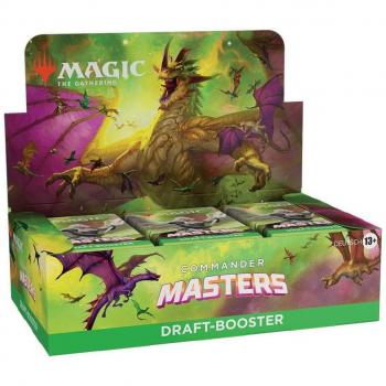 Magic: The Gathering Commander Masters Box of Draft Boosters (24) - German