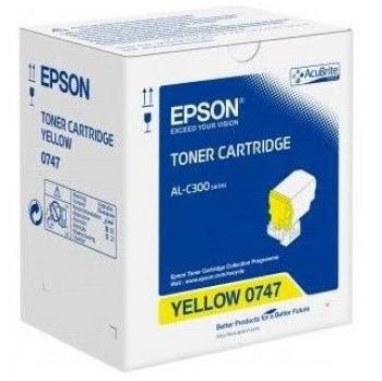 Epson C13S050747 Tóner Amarillo de Alta Capacidad 8.8K