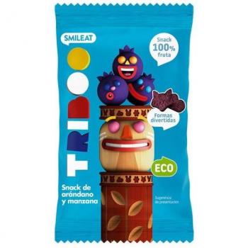Smileat Triboo Snack de Arándano y Manzana Ecológico 25g
