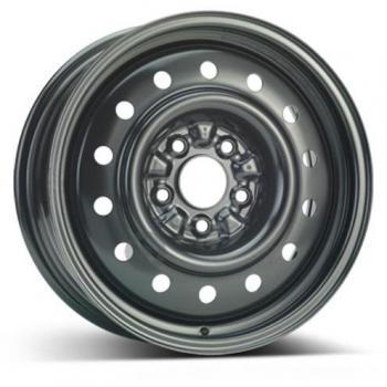 Rueda de Acero Alcar 6.5x16 5x114.3 ET40 CB66 Negra/Silver