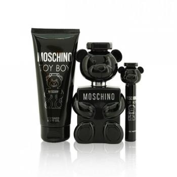 Moschino Toy Boy Fragrance Set: Eau De Parfum 100ml + Body Gel 200ml + Travel Spray 10ml - 3 Pieces