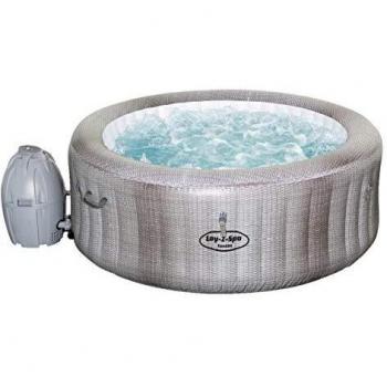 Spa Hinchable Bestway Lay-Z-Spa Cancún 180x66 cm para 2-4 Personas con Airjet y Cobertor