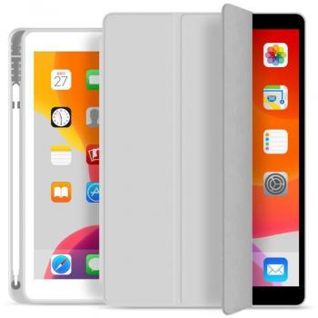 Estuche de lápiz eSTUFF para iPad 9.7 - Protección Duradera en Poliéster y TPU, Color Gris