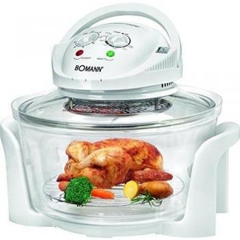 Bomann HLO 2280 CB - Horno de convección halógeno, capacidad de 12 l, 1400 W