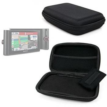 DURAGADGET Estuche Rígido para Garmin nüviCam/d?zlCam LMT-D/RV 760LMT / Nuvi 2689LMT / 2639LMT - con Bolsillo De Red Interno