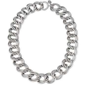 Collar de Mujer Oversize Glam en Acero Espejado, Breil Hyper, 46.5 cm, Plata