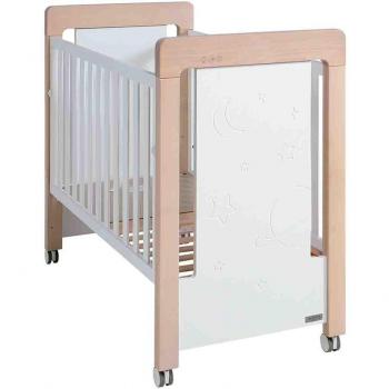 Cuna Magic Mum Waterwood/Blanco de Micuna con Relax System y Led System para Cromoterapia (60 x 120 cm)