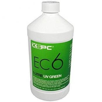 XSPC XS-EC6-GRN Refrigerante no conductivo, UV Verde