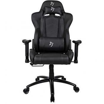 Silla Gaming Ergonómica Arozzi Inizio PU con Logo Gris/Negra
