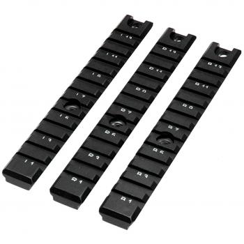 UTG Model 36 Handguard Picatinny Rail Set, 3-Piece Long
