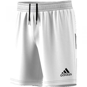 adidas 3 Stripe SHO Y Pantalón Corto, Unisex niños, Blanco/Negro, 134