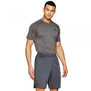 Under Armour Mk1 Short Wordmark Pantalón Corto, Hombre, Gris