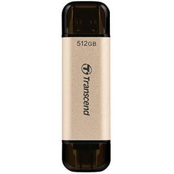 Transcend 512GB JetFlash 930C USB 3.2 Gen 1 Flash Drive TS512GJF930C, Rose Gold