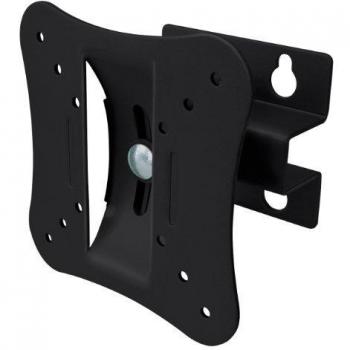 Soporte de pared para TV LCD myWall H9-3SL, 10'' - 30'' (25 - 76 cm), inclinable y giratorio, negro