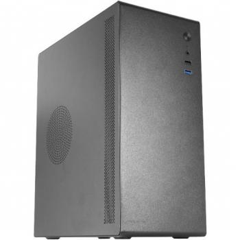 Tacens Novax550BR Micro-ATX Case with 550W Power Supply, USB 3.0, 80 Plus Bronze Certification, Black Color, Metallic Design, Rear 80mm Fan, High Internal Capacity