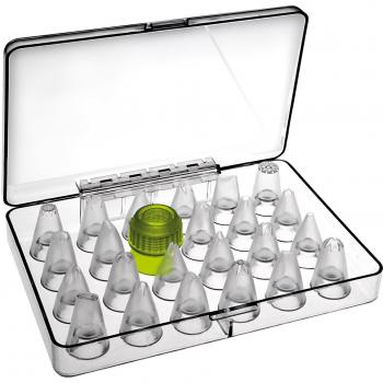 Set de 23 Cornetes para Decoración con Adaptador Ibili 783800