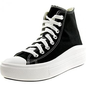 Zapatillas Converse Chuck Taylor All Star Move Hi Negro - Plataforma Estilosa