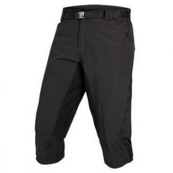Pantalones Pirata Hummvee Endura para Hombre, Color Negro, Talla XL, Pantalón Largo de Ciclismo