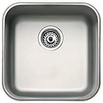 Fregadero de Cocina Teka BE 40.40 1C, Modelo 10125005, Acero Inoxidable, Bajo Encimera con Un Seno
