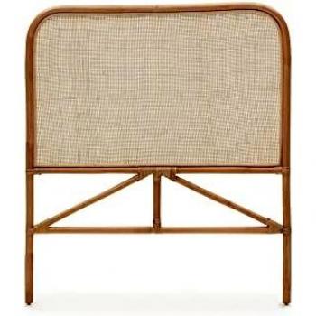 Cabecero Quiterie de ratán natural 90 cm - Kave Home