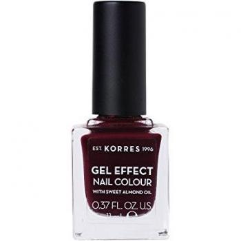 Esmalte de uñas Sweet Almond 57 Burgundy Red - Korres