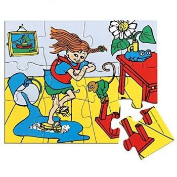 Rompecabezas de Madera Pippi Langstrumpf 12 Piezas