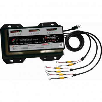 Dual Pro PS3 Battery Charger 3 Bank 45 Amps