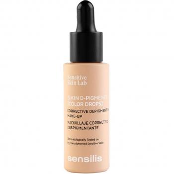 Sensilis Skin D-Pigment Color Drops 30 ml - Corrective Depigmenting Make-Up in Beige Rosé shade