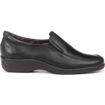 Mocasines Cómodos Mujer Fluchos 6625 Sanotan STK Negro