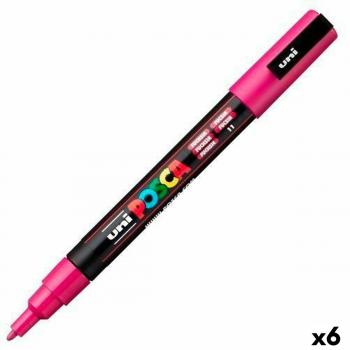 Marcador POSCA PC-3M Fucsia - 6 Unidades