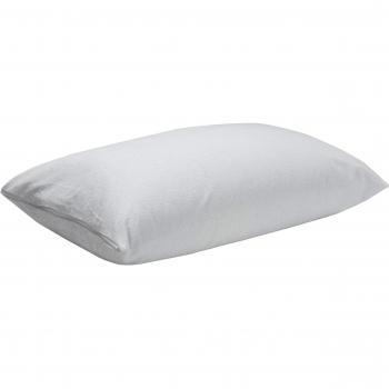 Pikolin Home Funda de Almohada Algodón de Rizo Aloe Vera, Impermeable, Transpirable, Cremallera lateral, Varias Medidas