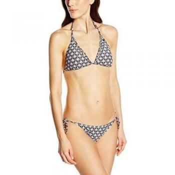 O 'Neill PW Mermaid Triangle Bikini, mujer, PW Mermaid Triangle Bikini, negro, 36B