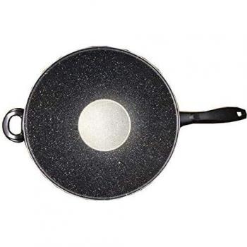 Wok K2 35cm con asa y pomo ergonómico