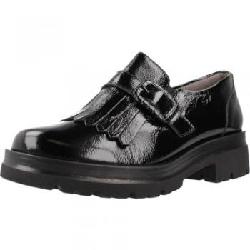 Mocasines para mujer con hebilla Pitillos 10097 negro T. 37