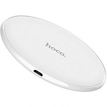HOCO. CW6 Easy Charging - Cargador inalámbrico, Color Blanco