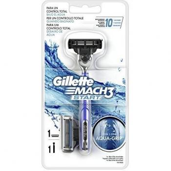 Gillette Mach3 Start Maquinilla Con Mango Aqua-Grip